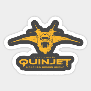 Quinjet Sticker